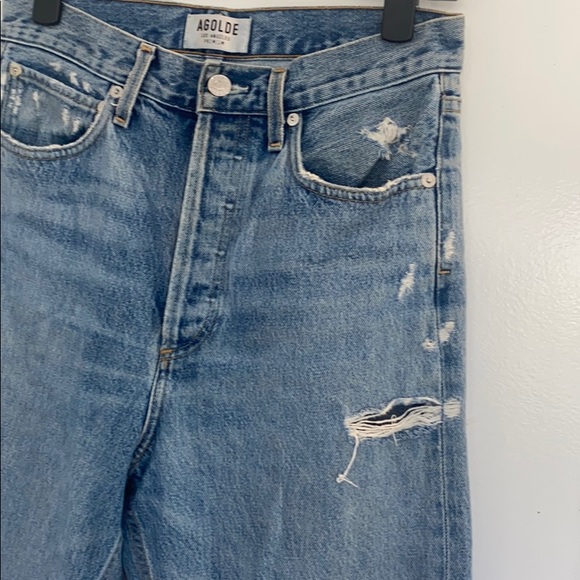 Agolde 90’s Mid Rise Loose Fit Jeans 25 - Picture 5 of 16
